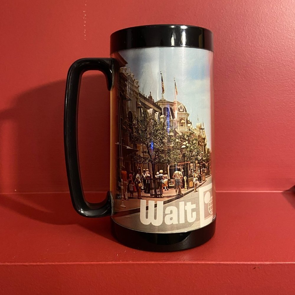 Vintage Disney Walt Disney World Main Street Thermo Serv Cup